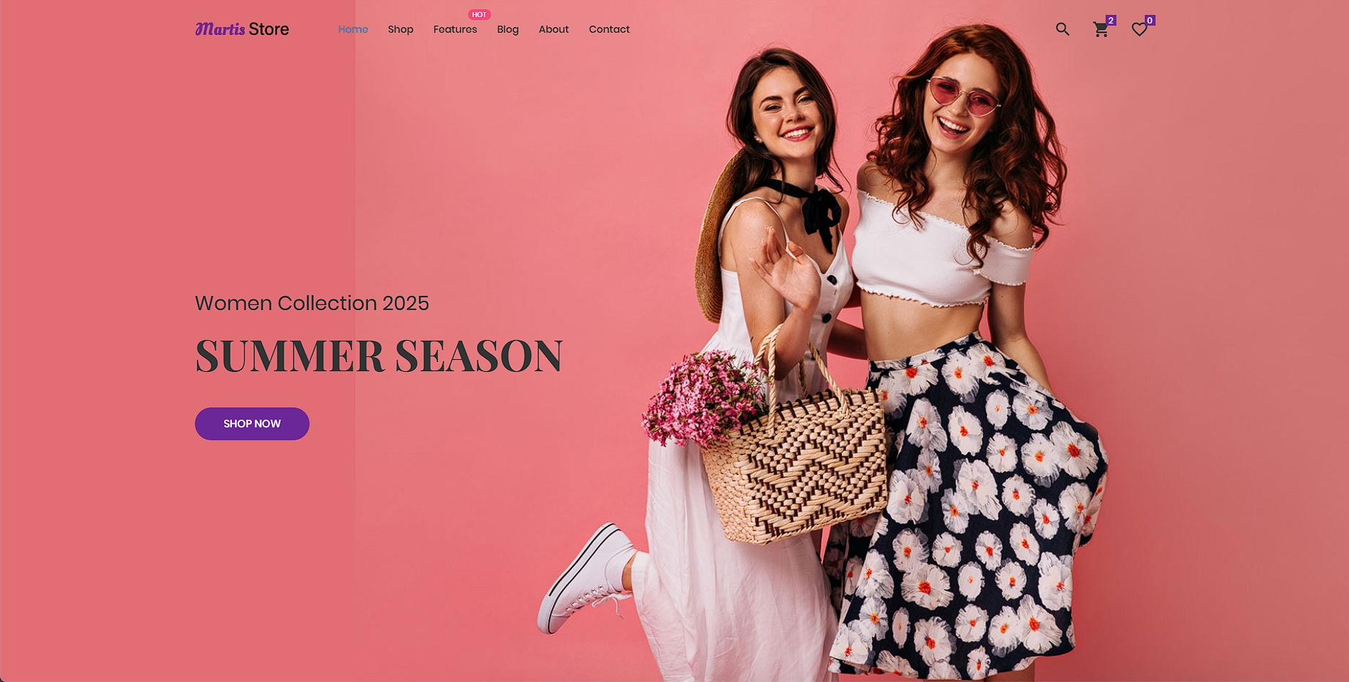 简约高端时尚电商网店模板-柒伍零丨网络资源社区