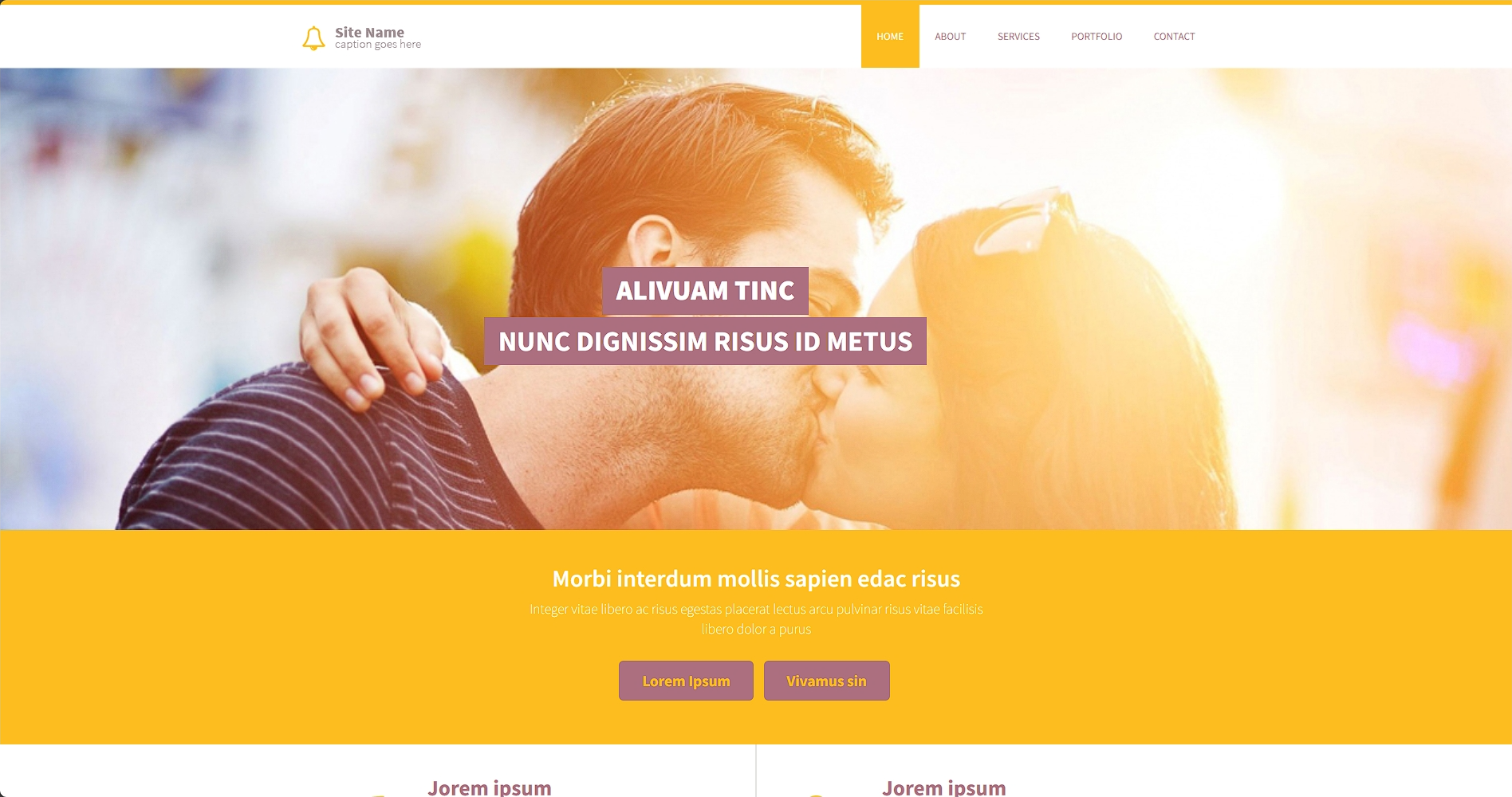 橙黄移动设备信息网页模板-柒伍零丨网络资源社区